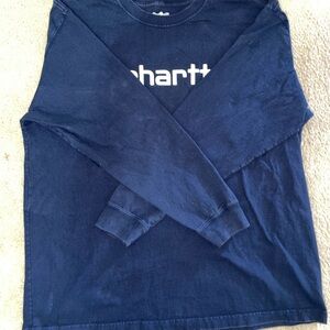 Carhartt Dark Blue Crew Neck Shirt